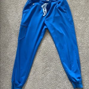 Figs Jogger Scrub Bottoms Medium ROYAL BLUE